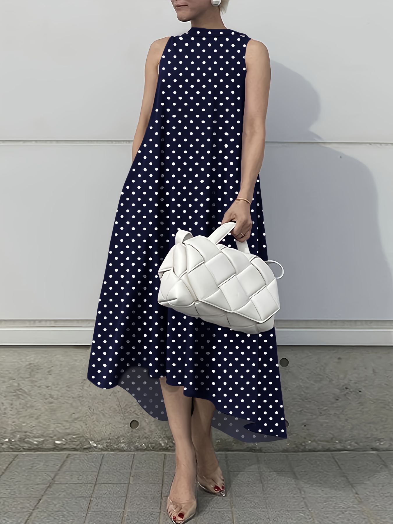 falda tienda campaña irregular cuello puntos Temu Ecuador