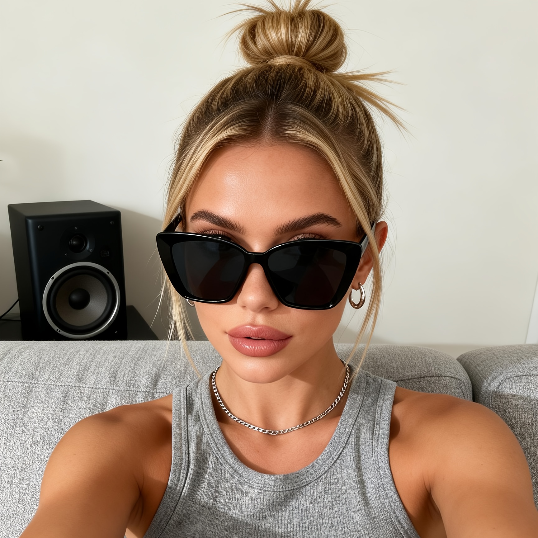 1 paar dames-/heren geometrische retro klassieke 400 uv-bescherming modebrillen, geschikt voor dagelijks gebruik, cadeaus voor vrienden en familie, feesten, strandfeesten, kamperen en bergbeklimmen
