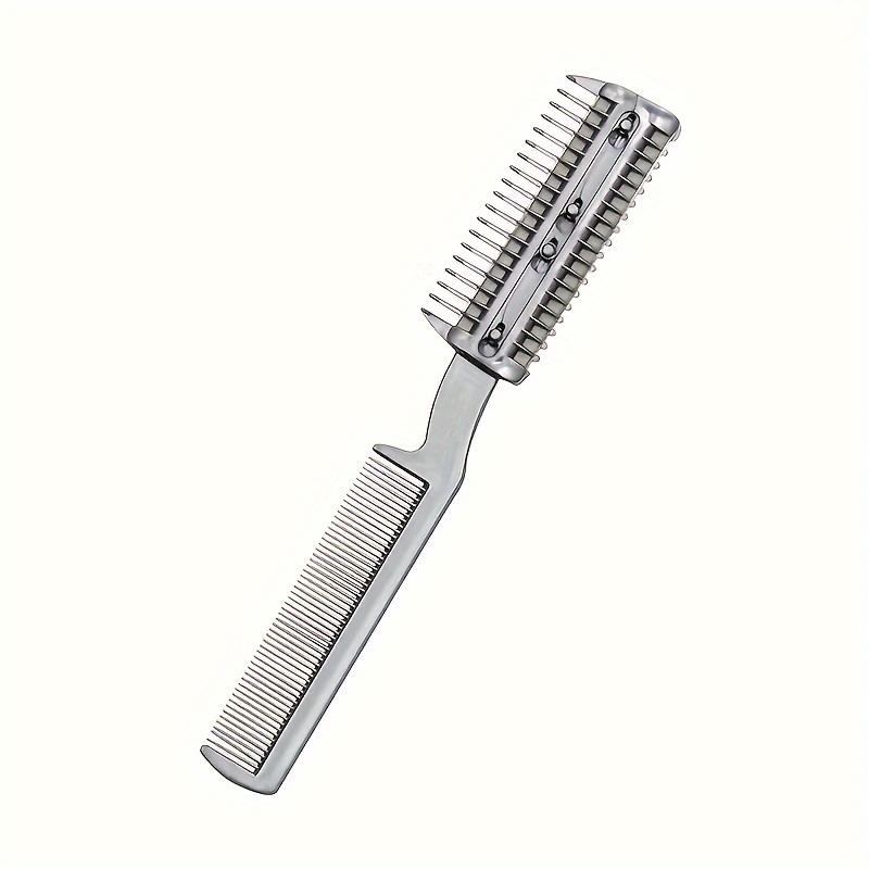 Image of 2-in-1 Professional Pet Grooming Razor Comb Plastic Trimmer For Dogs Cats For Safe Grooming Pet Supplies