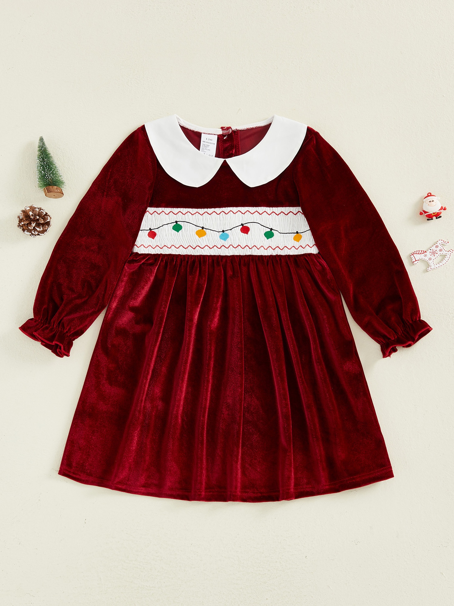 open lace back dress Happy Clothing Off-Shoulder Velvet Petal Neckline A Line Maxi Dress in Red