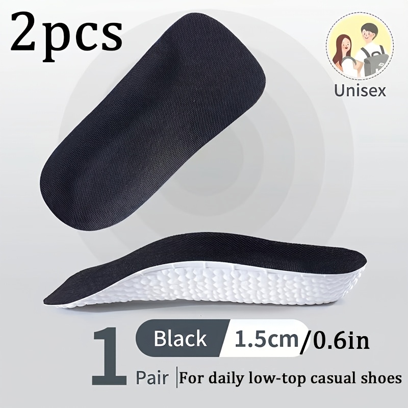 TEMU Semelles Intérieures pour de Hauteur, Douces et Confortables, 1,5 cm, 2,5 cm, 3,5 cm (0,59 po, 0,98 po, 1,38 po) Semelles Intérieures EVA pour