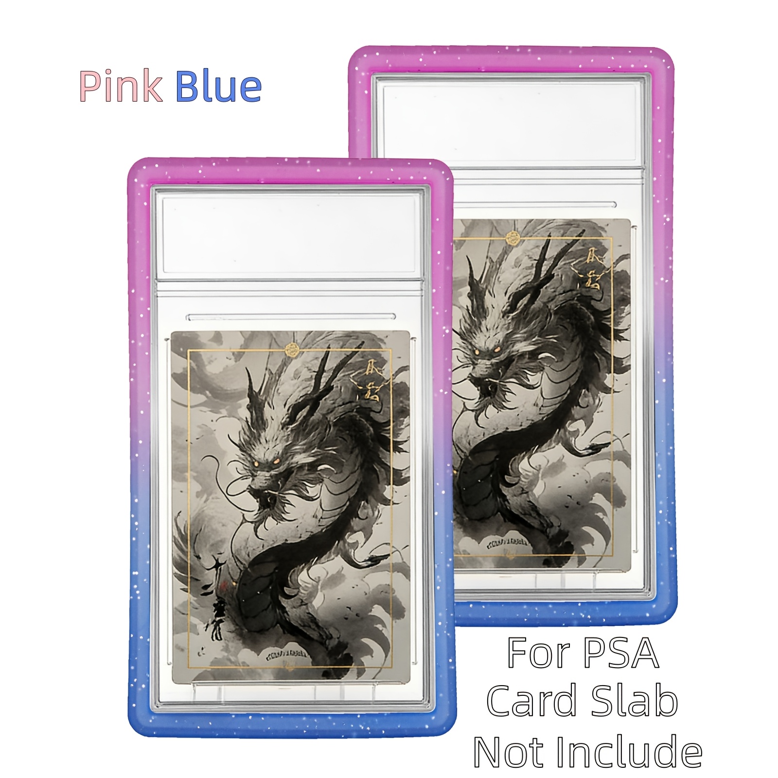 2pcs tpu slab protector psa graded guard bumper guard - Temu