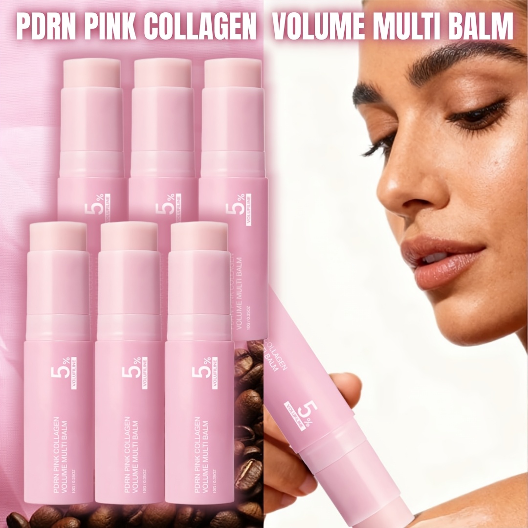 Plant-based Squalane Collagen Facial Firming Stick Suitable For Types With Collagen, Hyaluronic Acid, Vitamin E & Jojoba Oil - Hydrating Moisturizer And Skincare, Leaves Skin Looking Healthy, Smooth