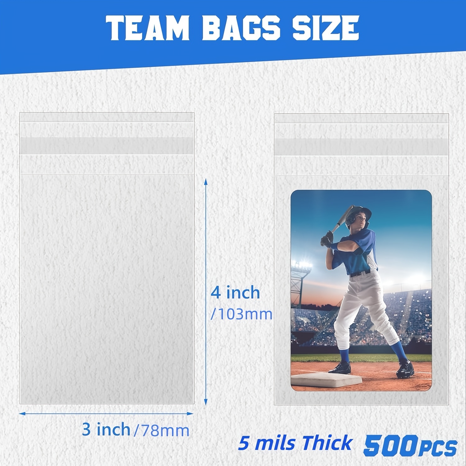 graded card team bags BCW Resealable Set – 100 Count | Holds 35 Loose Cards or 5 Standard 35pt Toploaders | Fits Magnetics up to 108pt Designed with archival 1000 Ultra PRO Resealable Team