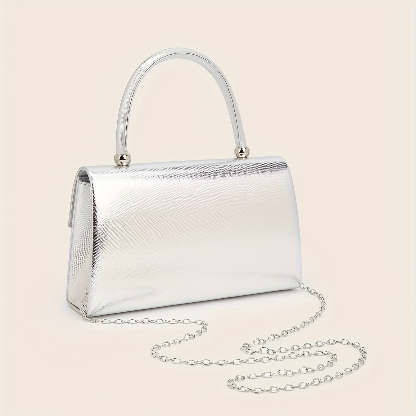Womens Elegant Magnetic Closure Evening Clutch