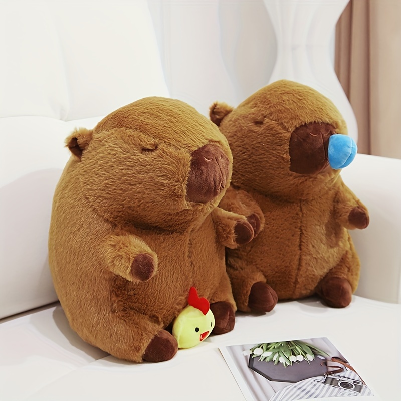 2sizes Simulation Animal Capybara Plush Toys Cute Capybara Plush Dolls  Stuffed Soft Animals Children Toy Kids Peluche Gift - Toys & Games - Temu