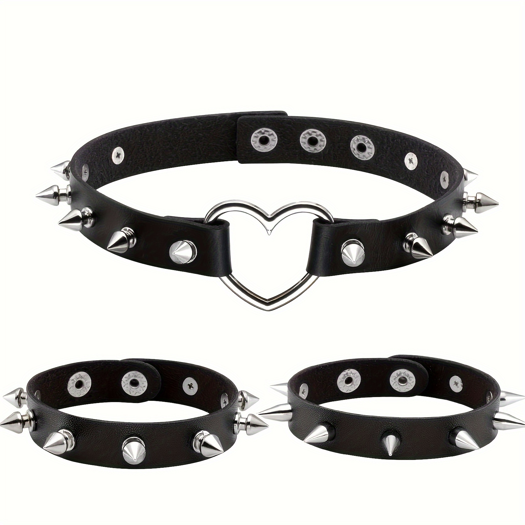 Punk Halter Bra Harness Belt, PU Leather Cross Hollow Out Bondage Belts,  Women's Sexy Lingerie & Underwear Accessories