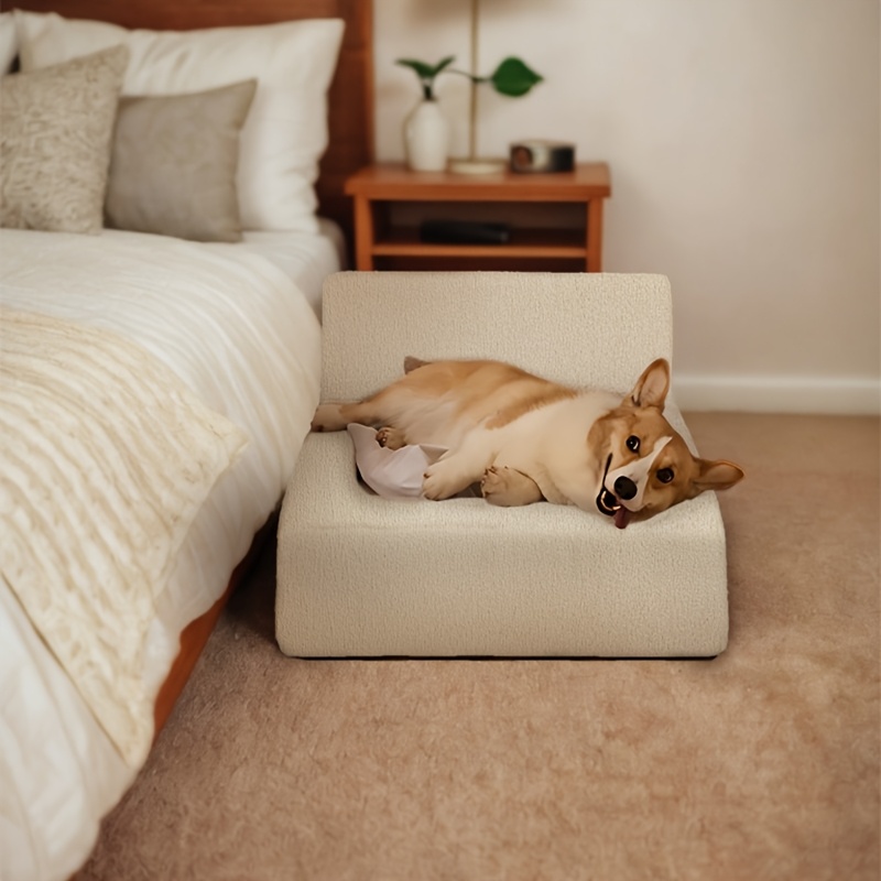   dog bed pet nest pet sofa furniture without pillows and nest cushion removable plush dog bed warm and removable washable suitable for cats small dogs toy dogs small pets   us Product details 3