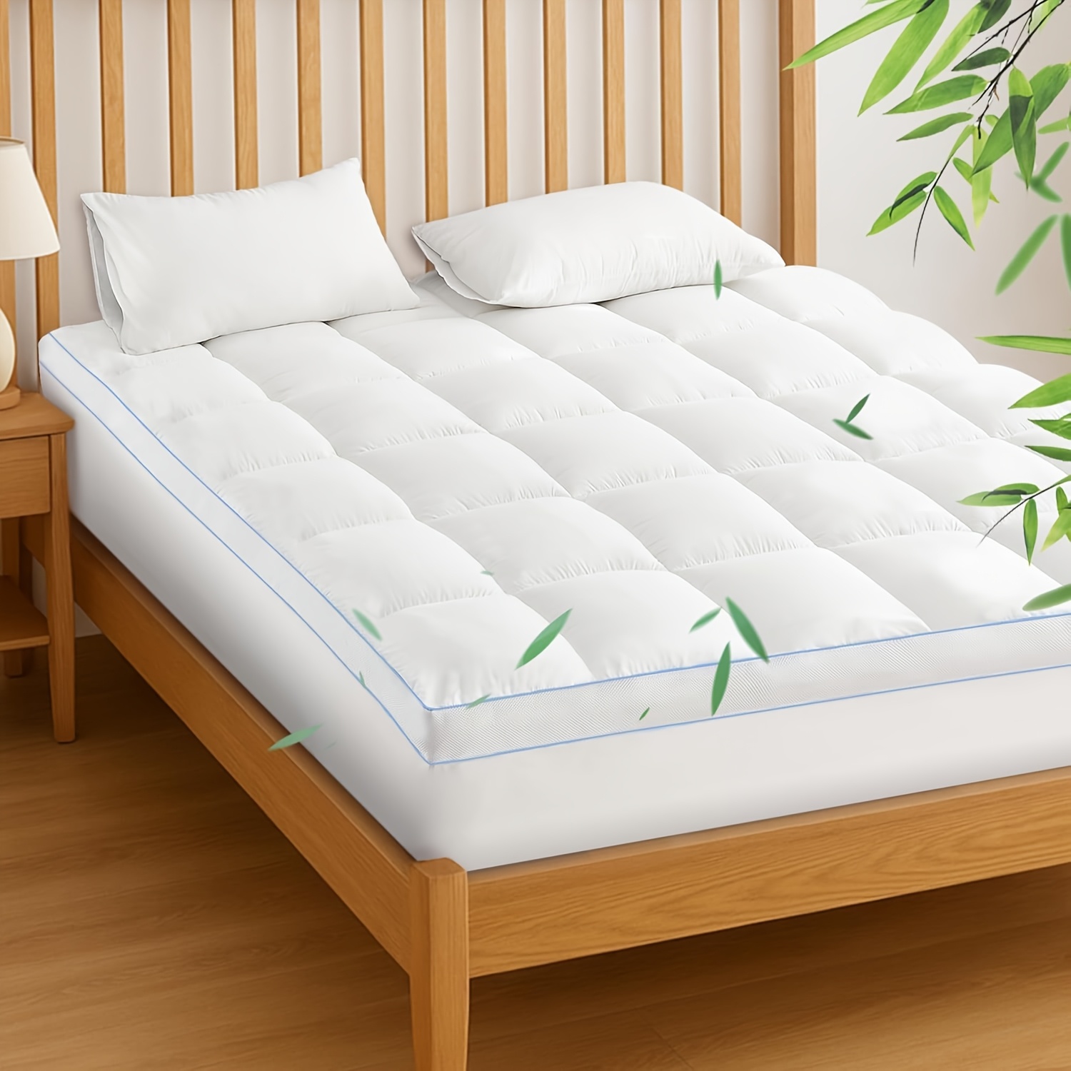 1500gsm   topper 10cm     breathable hotel quality bed topper ultra soft mattress pad
