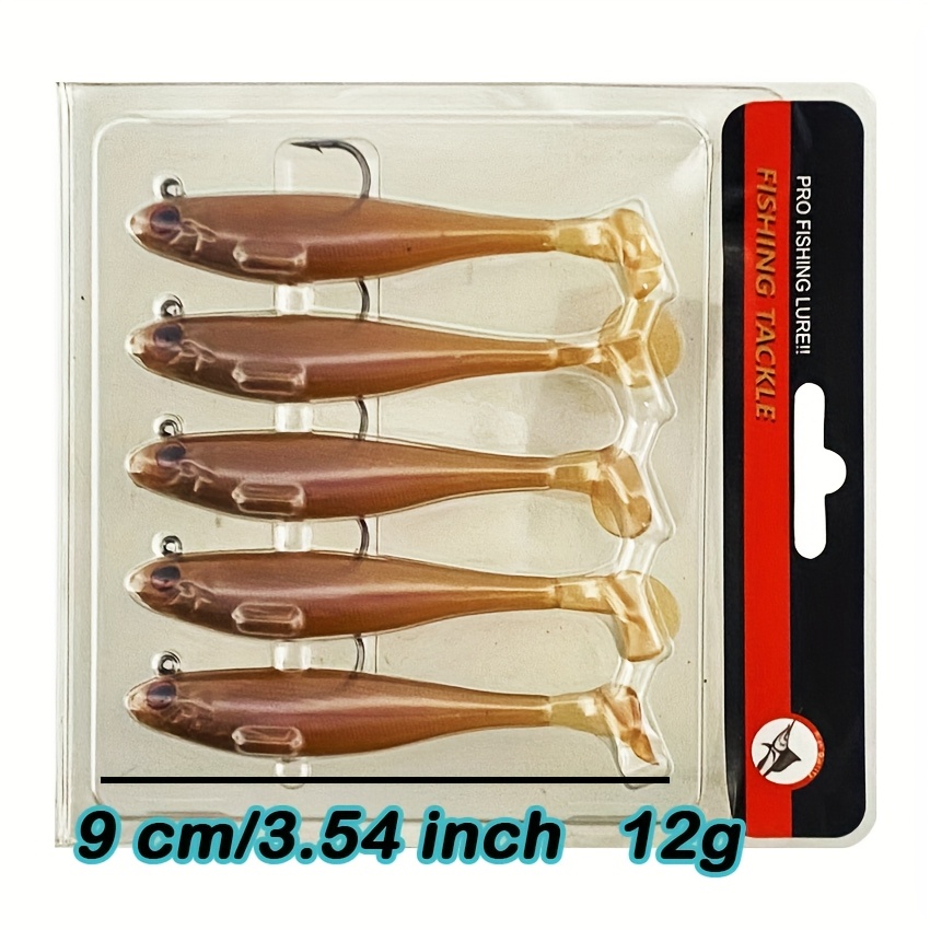 pre assembled soft fishing lures easy - Temu