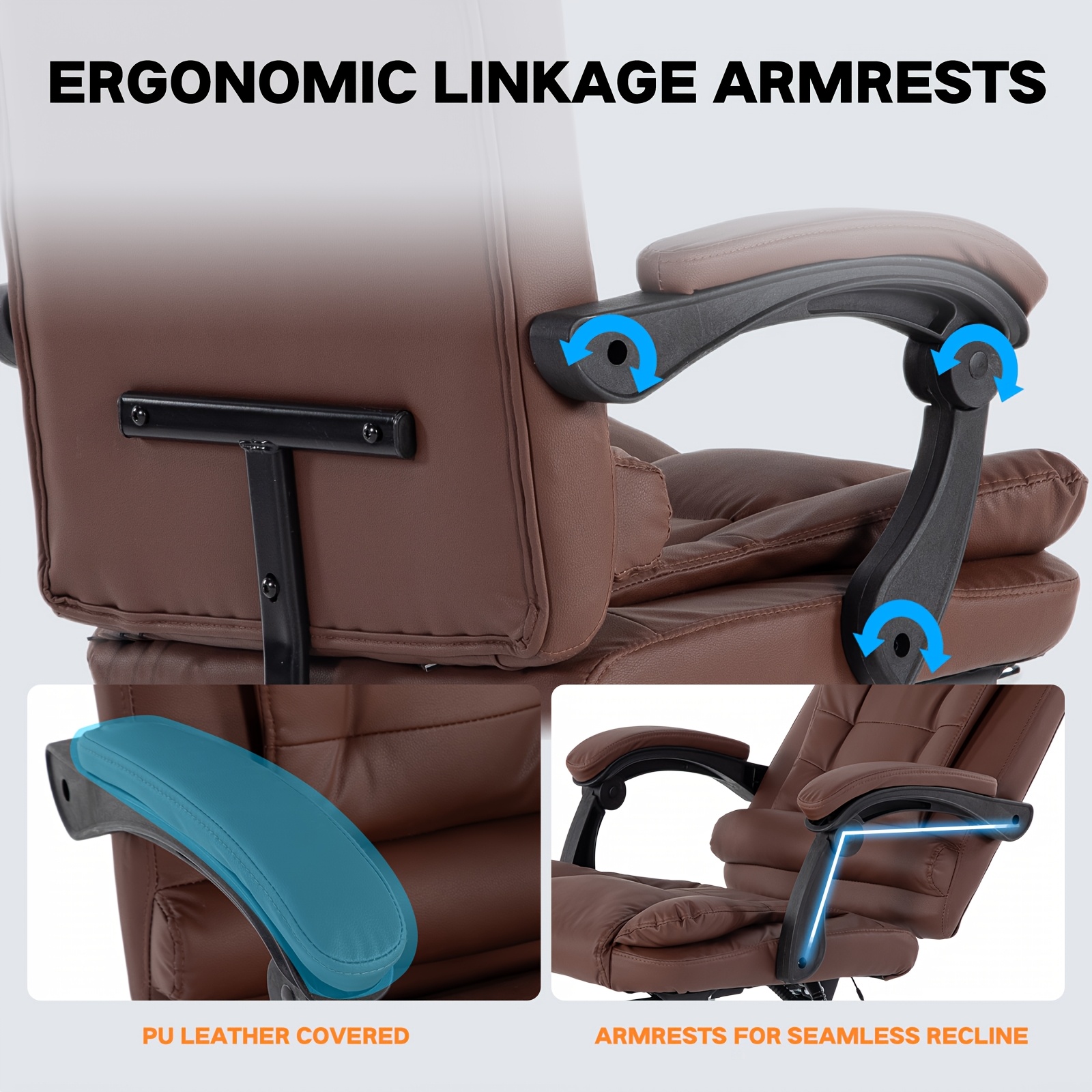 Boss Office Chair with Massage Unit, Gaming E-Sport Chair, Executive Meeting Room Chair, Lumbar Support Chair, Rotating Chair, Height-Adjustable Chair, Reclining Chair, Ergonomic Chair