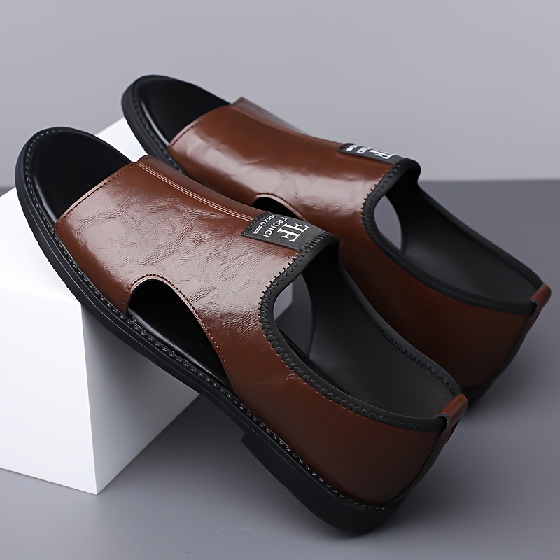 a pair of summer sandals trendy open toed loafers beach vacation details 6