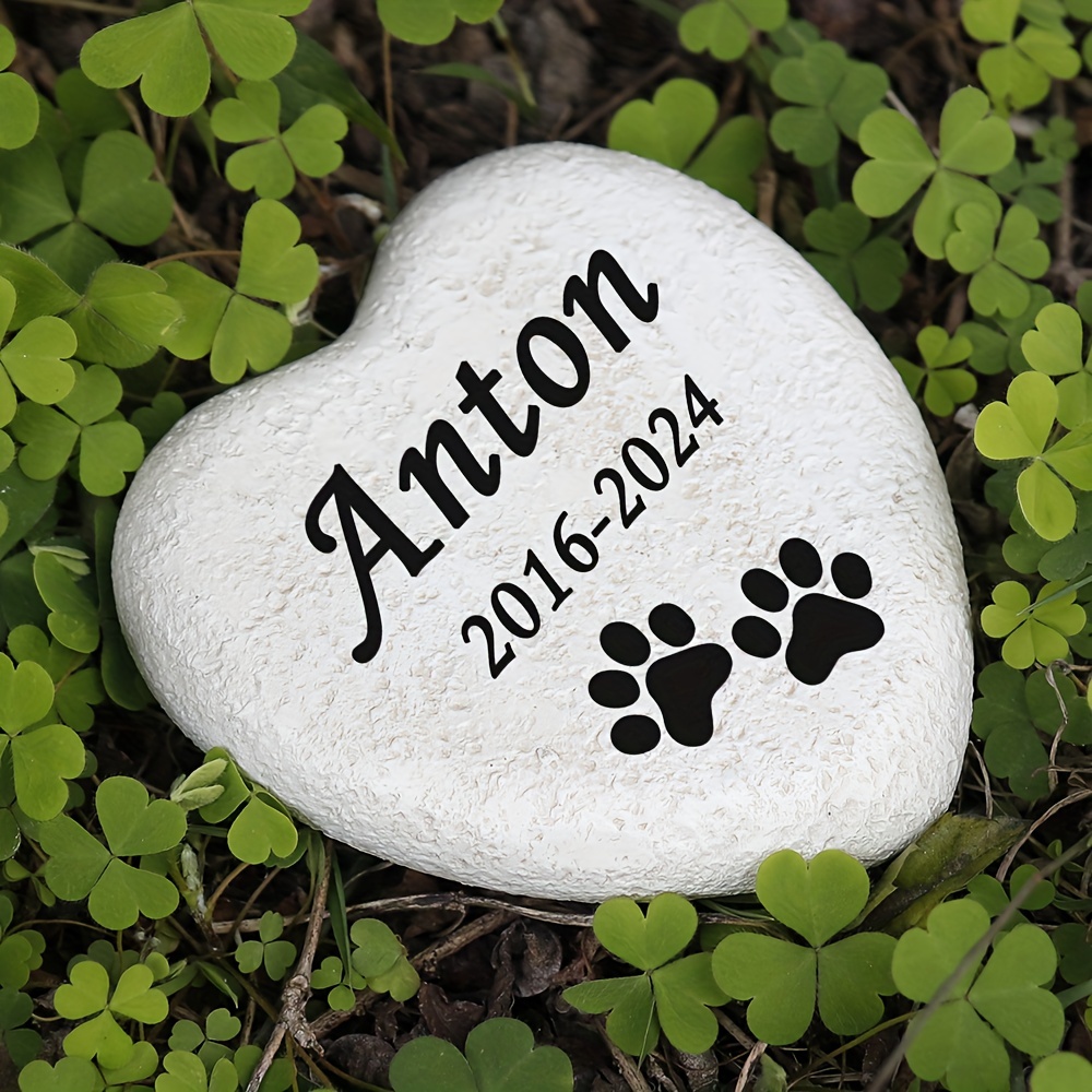 Custom Made Memorial Garden Stone for Pets