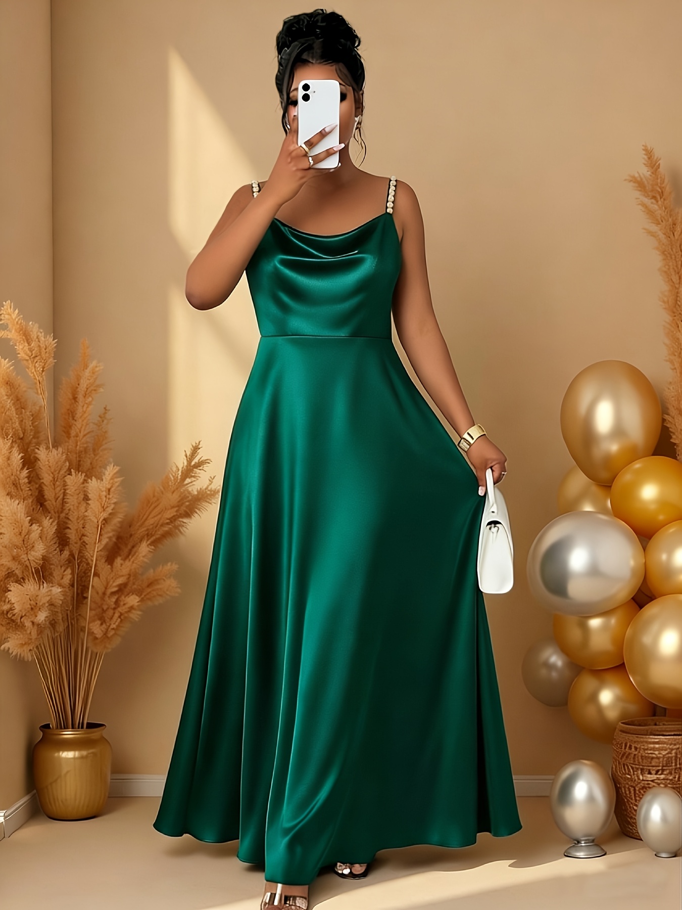 knee length dresses for ladies Beautiful Sequin Shiny Sweetheart Long A-line Aesthetic Formal Prom Dr   Frisco Dresses