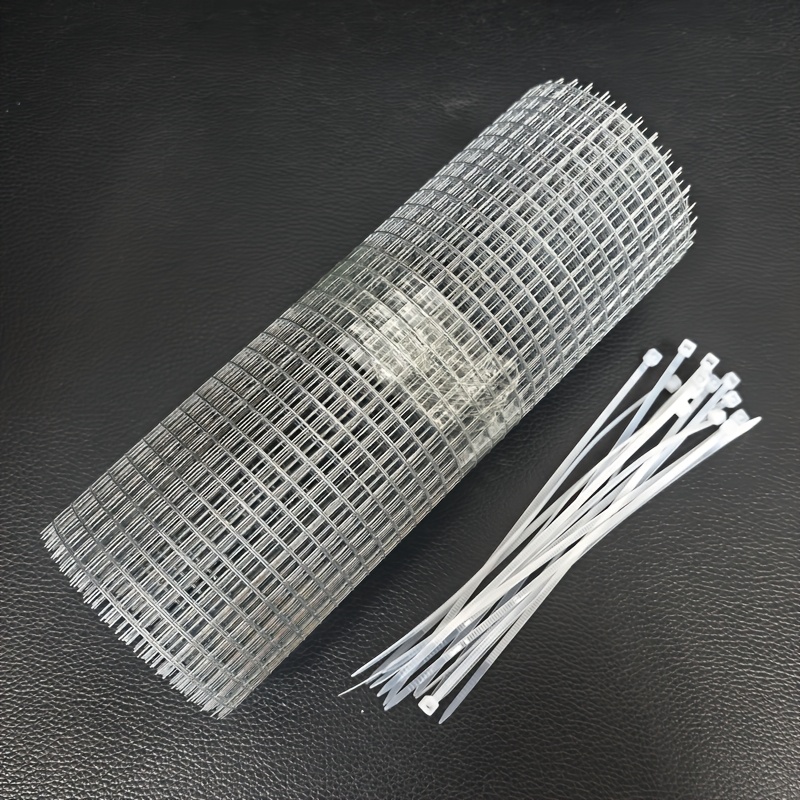 Image of 1 Roll Rodent Mesh Roll 20cm X , Rodent Proofing Galvanized Metal Mesh - Wire Mesh Blocks Mouse, Squirrel, Bird Access, Hardware Cloth Welded Roll For Vents Cover, Garden, Home