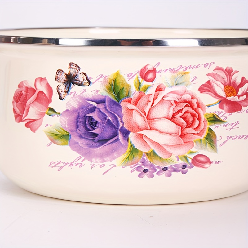 enamel soup pot 6 3 7 9   cooking serving ideal for home kitchens restaurants details 7