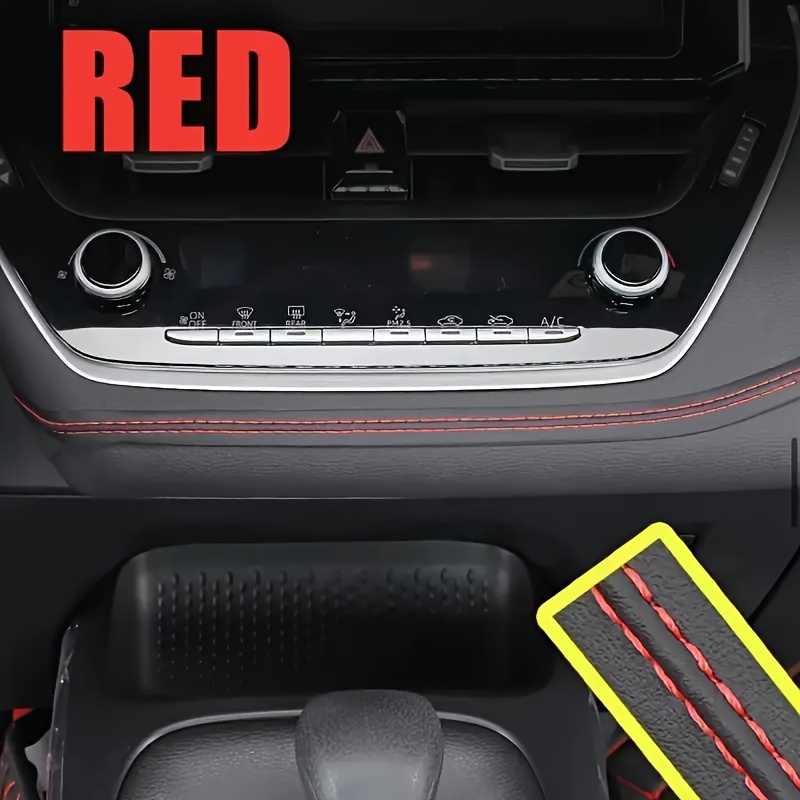 TEMU Car Interior Decoration Stickers Console Stickers Filling Lines Instrument Panel Modification
