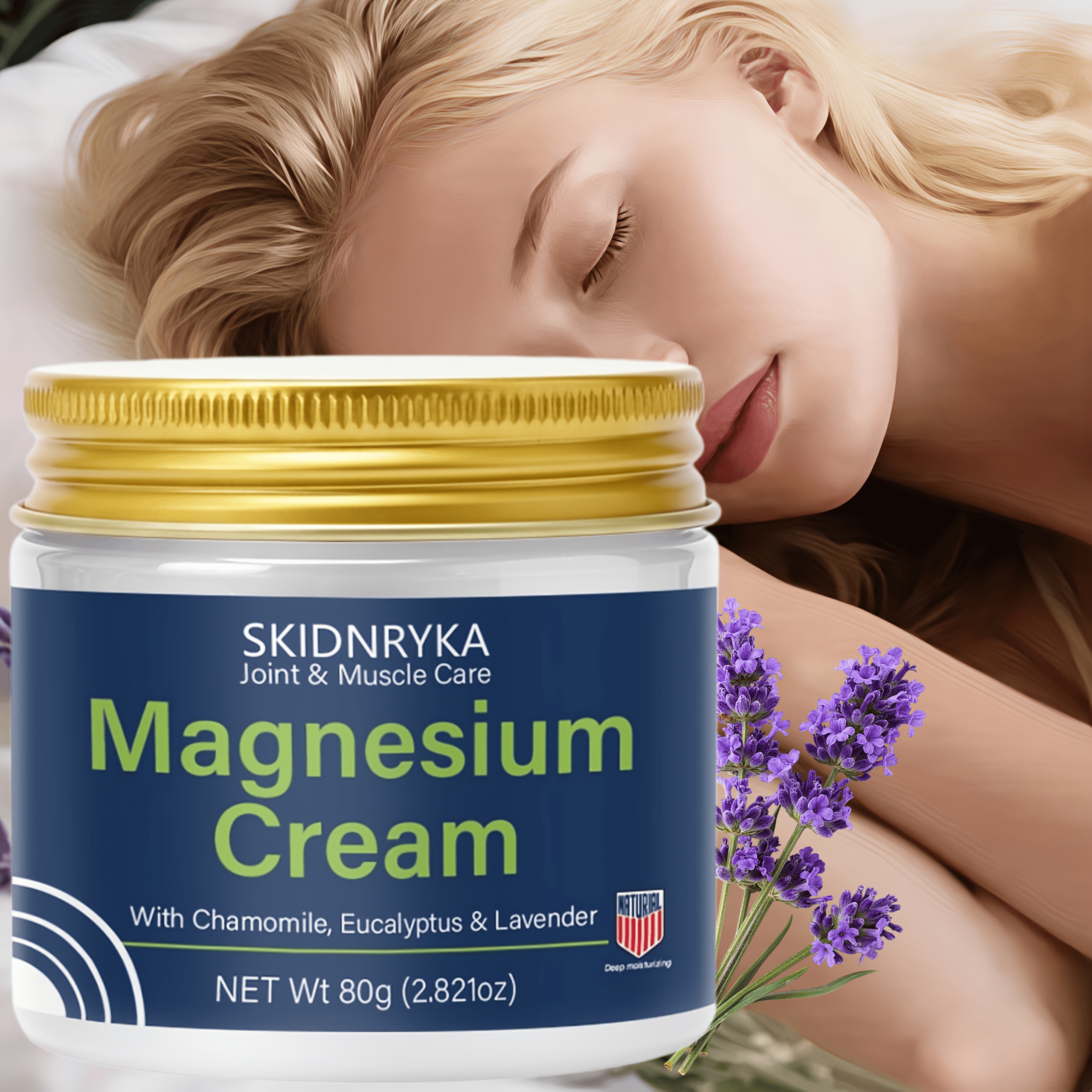 magnesium cream for joints and muscles suitable for knees back and neck compatible with for   types   absorbed with lavender   and chrysanthemum non greasy formula joint skin cream a perfect gift for  