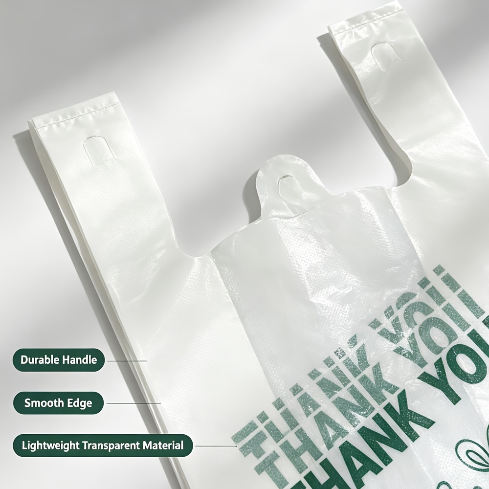 100 Pack Thickened Heavy-Duty Shopping Bags