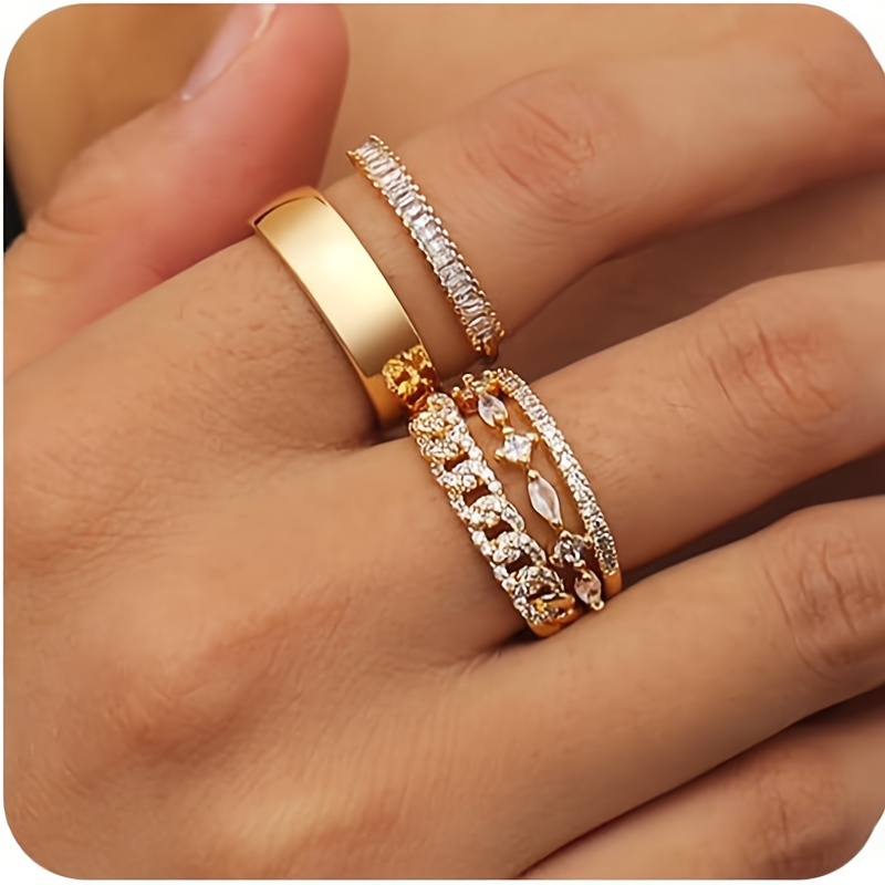 

5- Women's Set, , And . Gold- Diamond Set For Women, A 5- Set