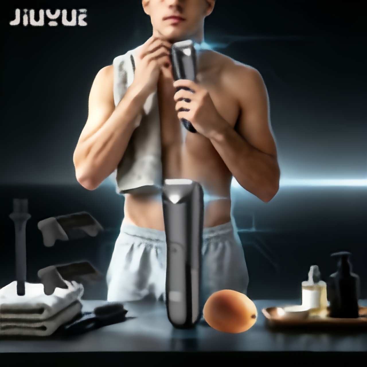TEMU JIUYUE Potenziata Tagliapeli Multifunzionale per Corpo , Tagliacapelli Elettrico per il Corpo, Rasoio Elettrico con Lame in Ceramica LED, Regalo