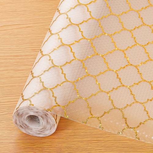 1 roll eva drawer liner pad non cabinet mat kitchen cupboard refrigerator protector slip resistant waterproof plastic sheet for dresser pantry bathroom grid clover pattern pantry organization refrigerator liner decorative liner stylish mat easy to clean waterproof material protective pad home accessory bathroom accessories kitchen organizers shelf liners