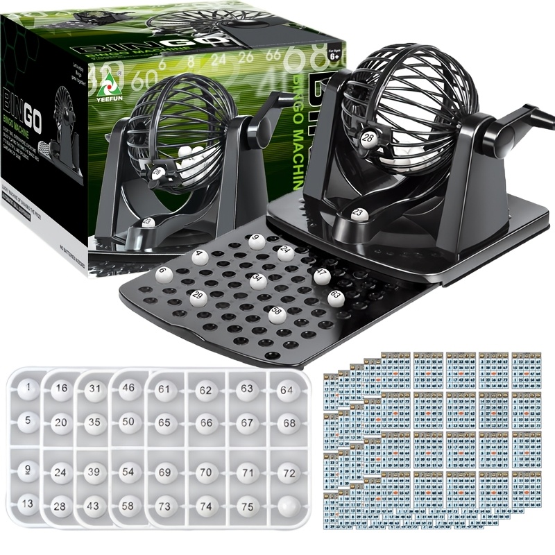 bingo ball machine sold on Temu United States