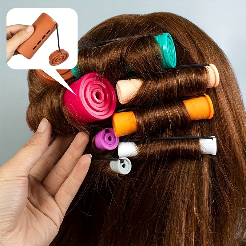 40 Dauerwellenstäbe Groß – Kalte Lockenwickler, 8,3 Cm, Ohne Hitze, Für Alle Haartypen