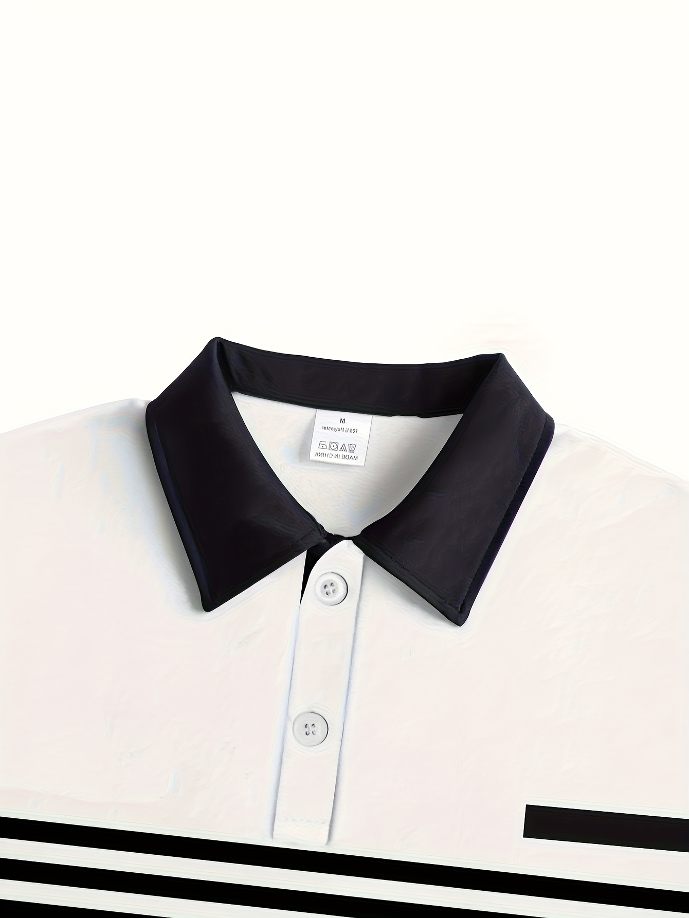 πολό σορτς για άντρες με στυλ και στυλ, κατασκευασμένο από ύφασμα 180g, κατάλληλο για τη θερινή περίοδο, με σχεδιασμό σε χρωματισμούς και ριπές. λεπτομέρειες 32