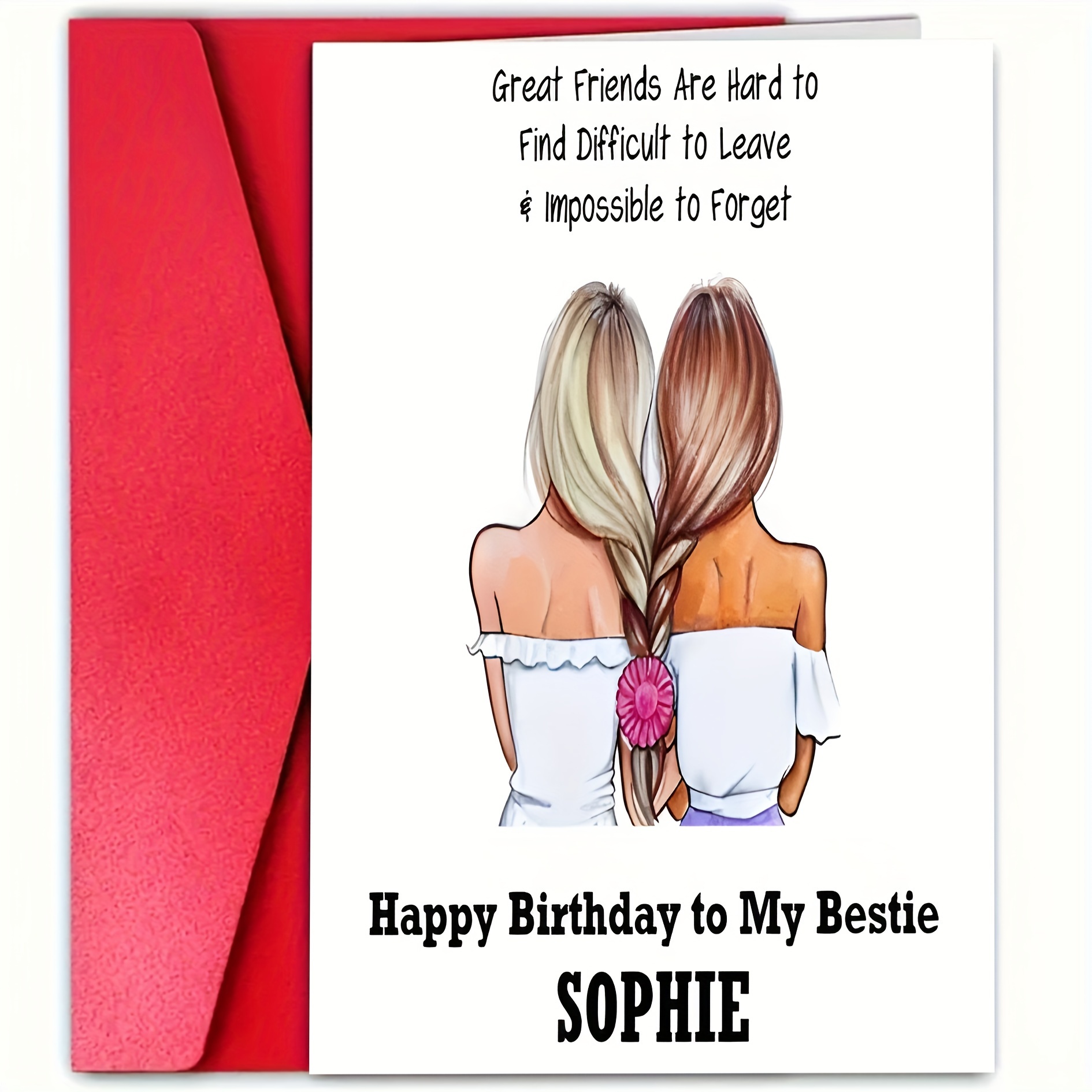 Birthday Card For Best Friend Girl