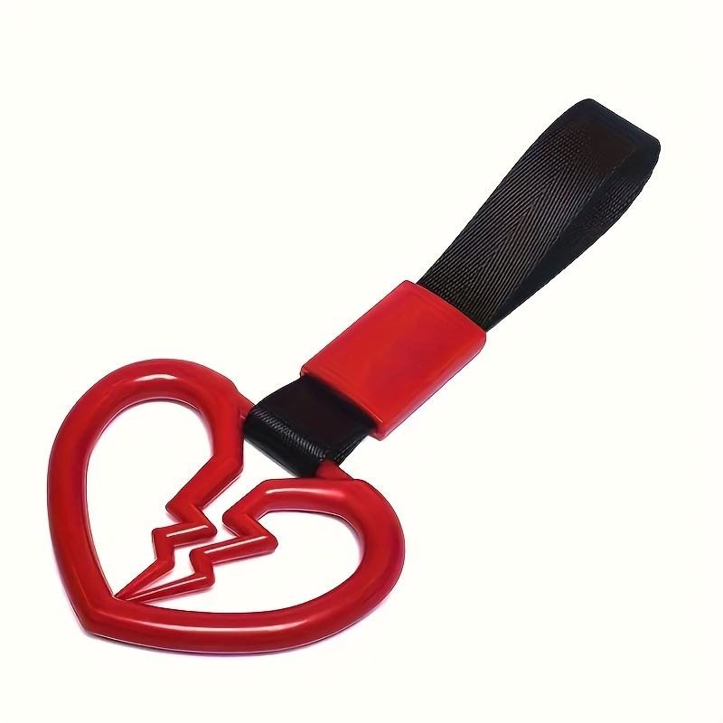 TEMU Colgador Antiestático JDM Racing - Colgador de Drift y Anillo de Advertencia de Seguridad, Nylon y PVC Duraderos, Piezas Automotrices