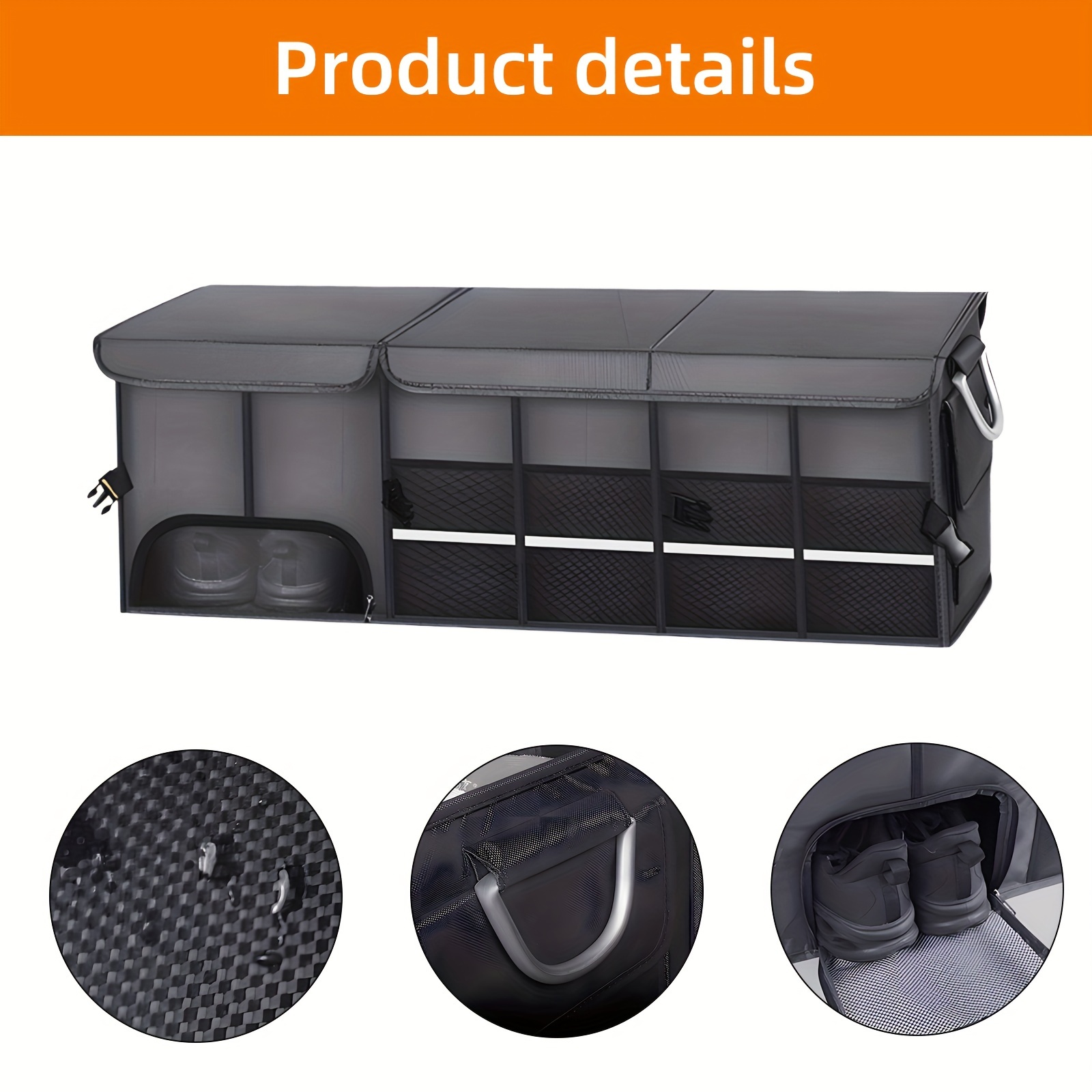 Extra Large Car Trunk Organizer