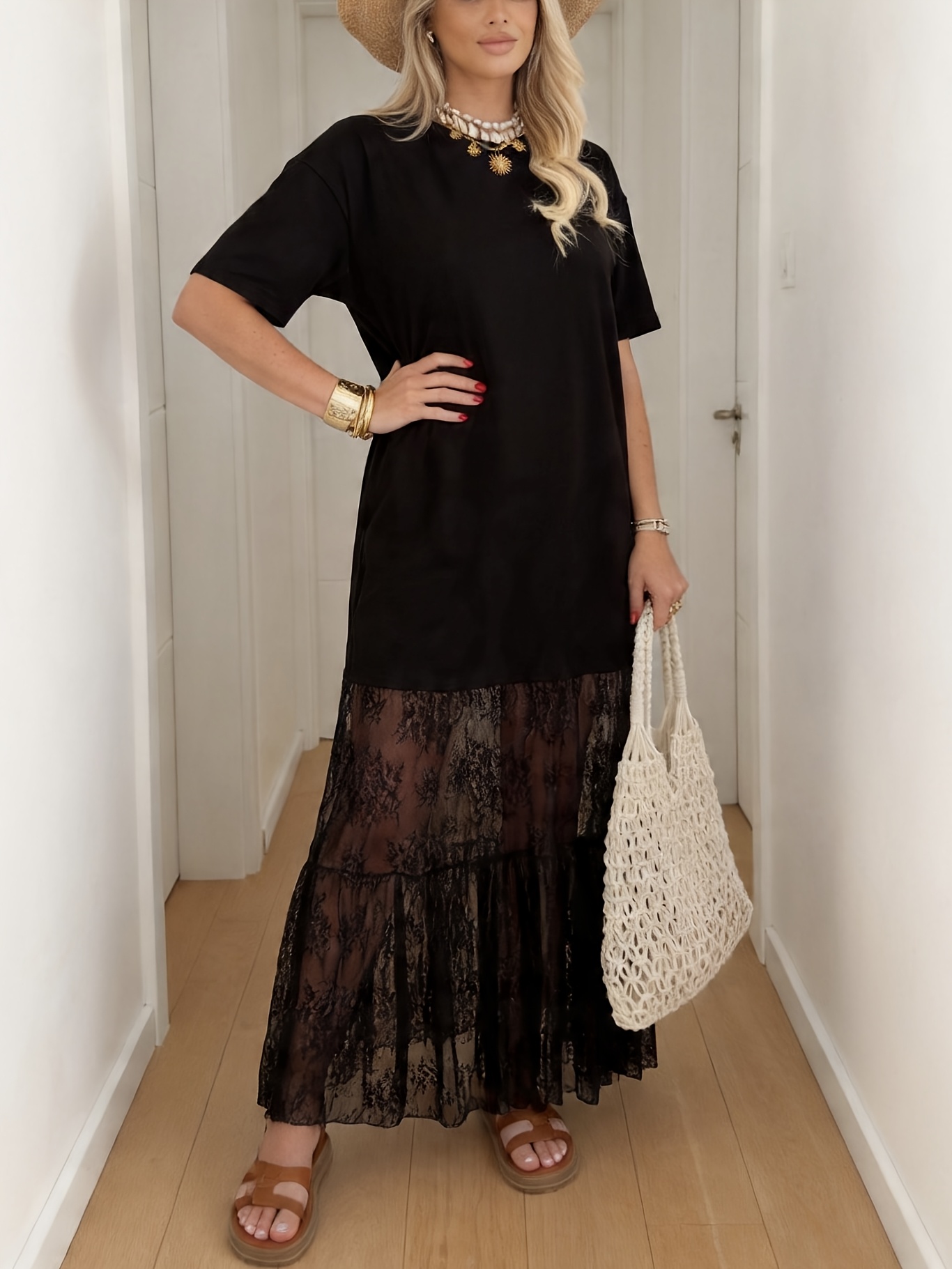 loose lace dress styles for ladies summer elegant womens fit casual sewing_pattern
