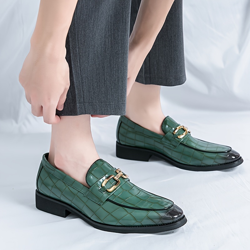 dark green dress shoes mens Valor Dark Green main image 0