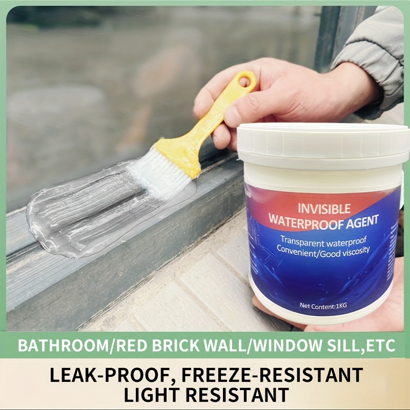 

1kg Bathroom Floor Waterproofing Adhesive Transparent Bathroom Tile Leakage Without Smashing Tile Penetrant Toilet Leakage Repair Adhesive