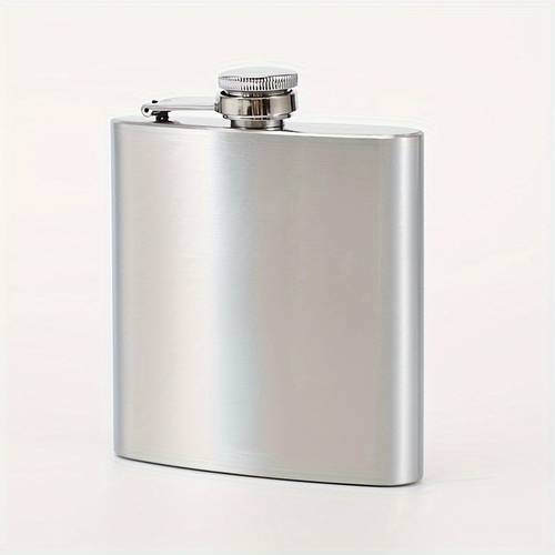 1pc of 7oz outdoor camping stainless steel portable for carrying liquor or whiskey 7 ounce sanded camping hip