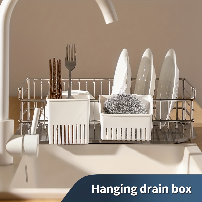Plastic Fork Holder - Wall Mounted Kitchen Storage Rack Cutlery Holder Kitchen Wall Mounted Cutlery Drainer Plastic Kitche