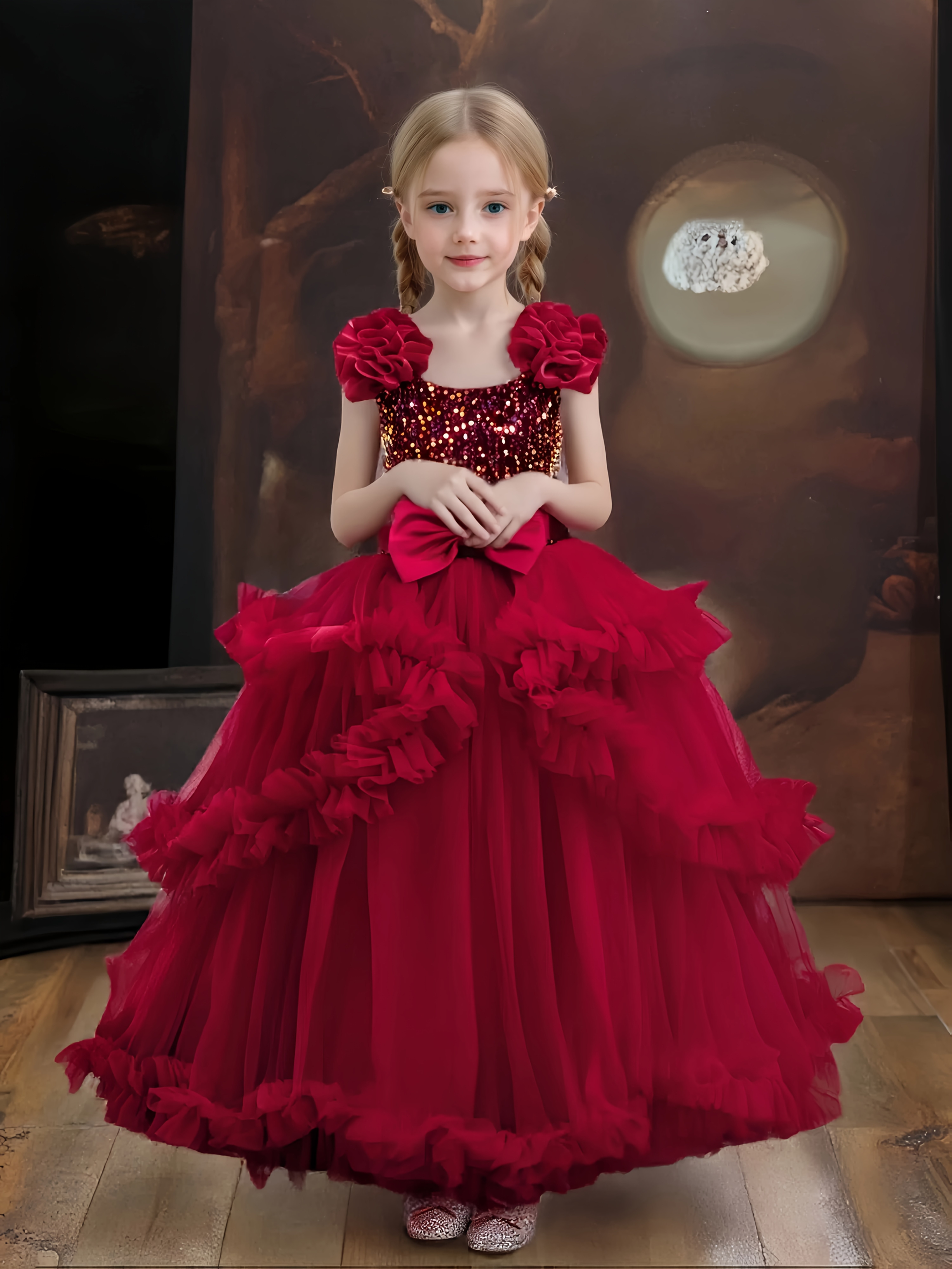 girls formal dresses sold on Temu United States