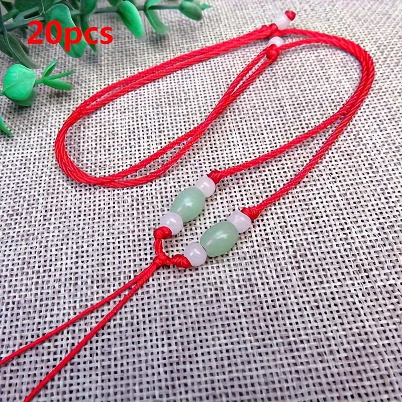 Pendant Hang Rope DIY Craft Ornaments Hanging Rope Jade Jewelry Thread Rope  Thin Lanyard Cords Hand-woven Thread