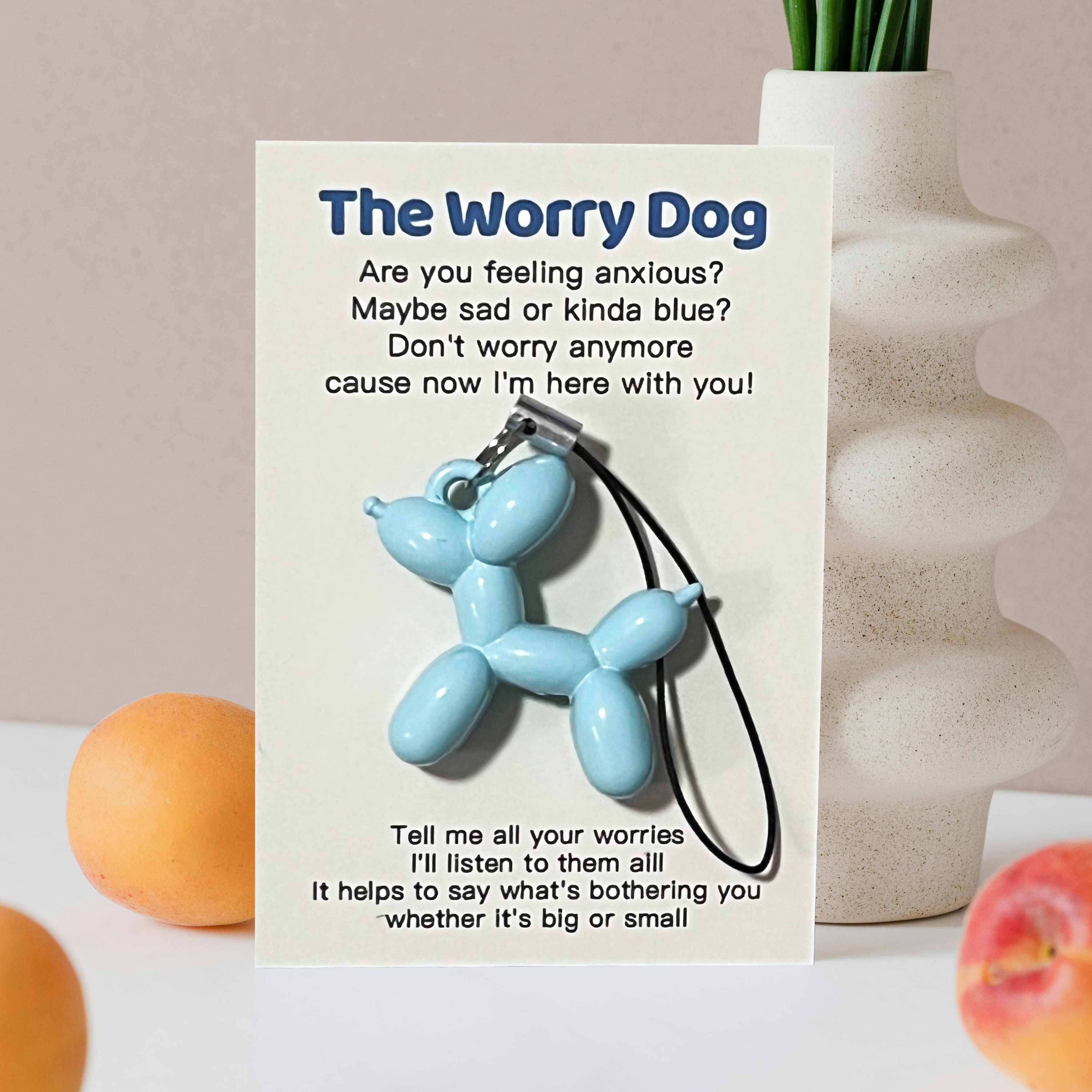 

Keychain & Greeting Set - Dog Hug, For Birthdays, , And