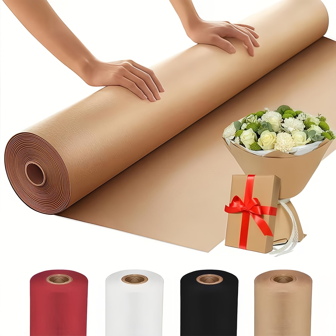 heavyweight   paper rolls 90gsm   wrapping bulletin boards and   crafts gift packaging art projects shipping and parcel protection