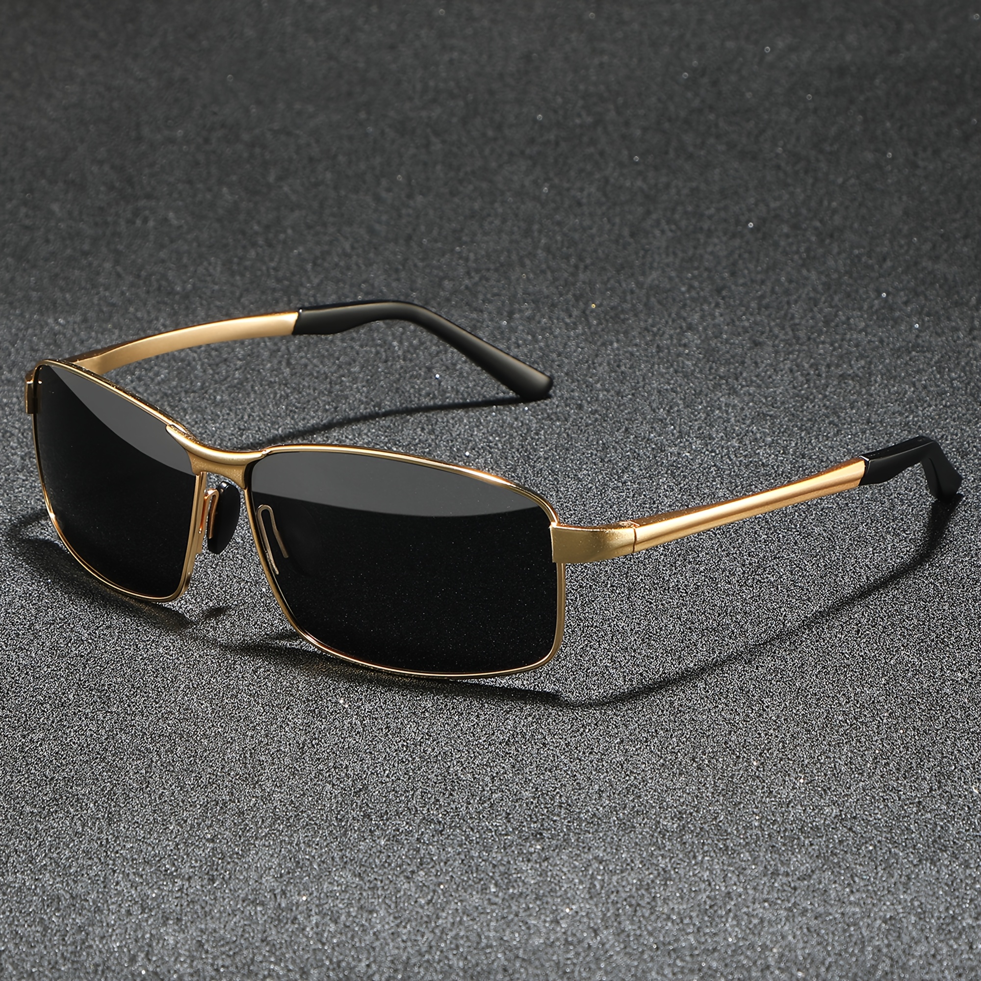 Image of Retro Polarized Sunglasses, Outdoor Sports Riding Casual Shades, Fishing Driver Sunglasses, Ideal Gift