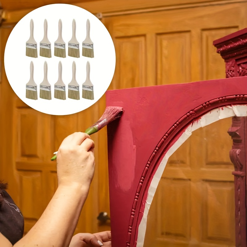 Thin Handle Paint Brushes Trim Edges Window Frames Ideal Temu