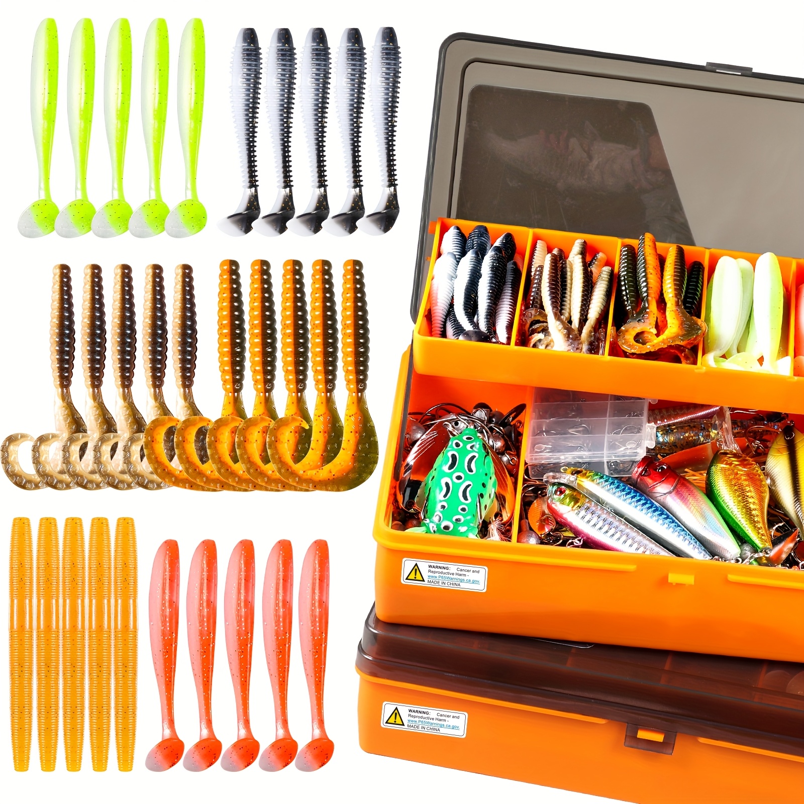 Premium Fishing Tackle Box Kit Image 5