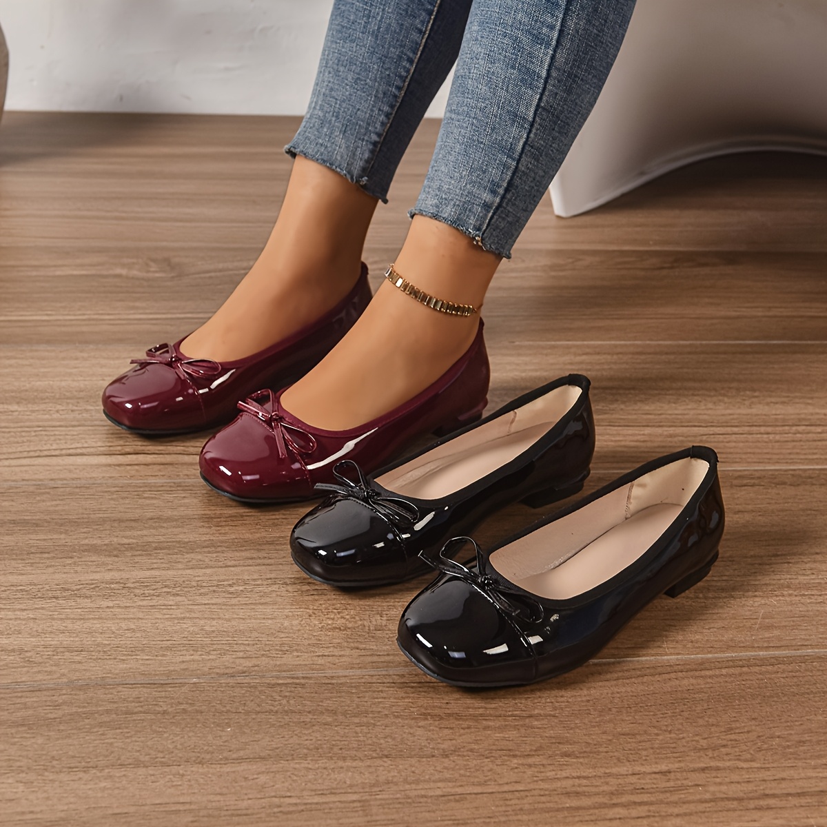 zapatos vintage moda cómodos mujer Temu Uruguay