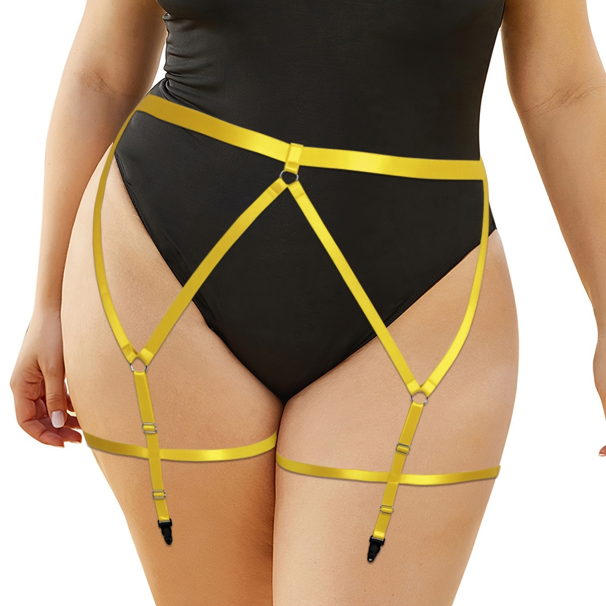 womens body size garter belt thigh stockings - Temu Morocco