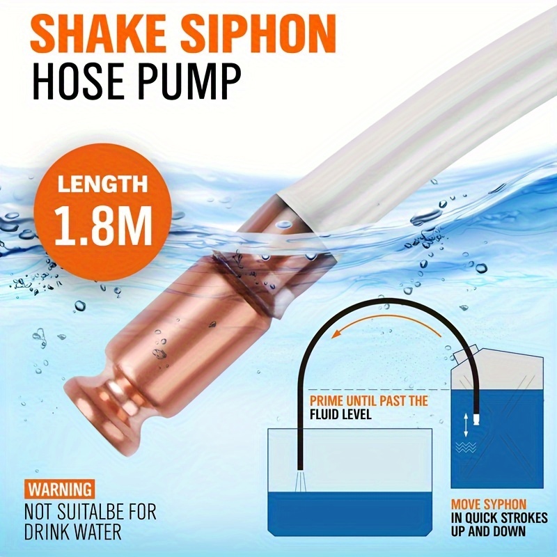 

Oil Pump Siphon Hose Steam Hydraulic Automatic Accessories Manual Siphon Fuel Pvc Tube Car Fuel Pump