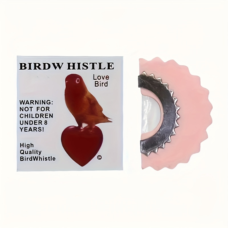 TEMU Realistic Bird Whistle Magic Trick Tool &ndash; Easy-to-use, Attractive Sound For Outdoor Survival & Creative Training, Bird Enthusiasts, Bird Accessories