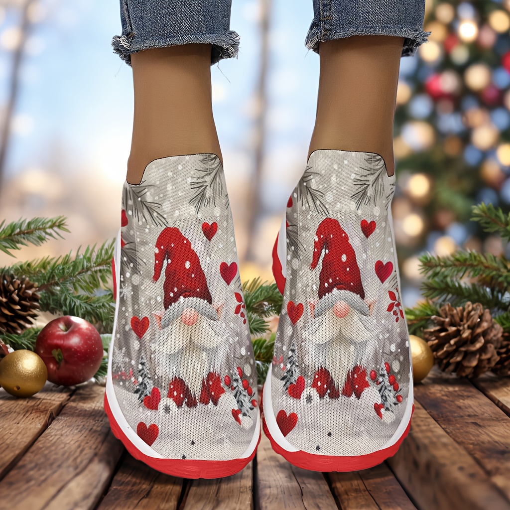 

Women's Christmas -on - , Low-top Non- Pu