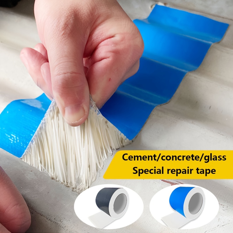 

1 Piece Of Cement Surface/concrete Repair Tape (3.93in * 196in)+1 Piece Of Repair Tape (7.87in * 196in), Repairing And Fissures, Waterproof, , And -resistant